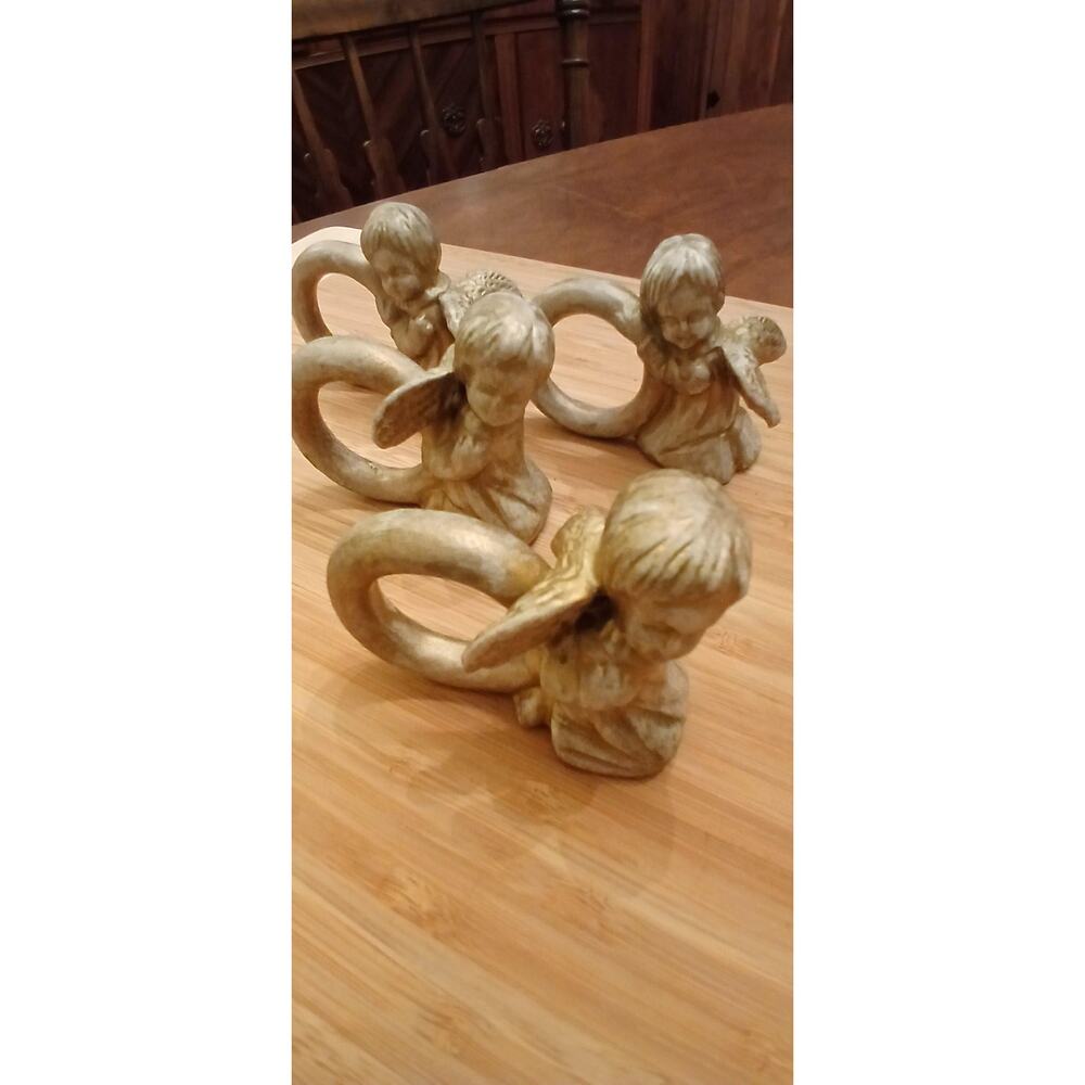Ceramic Angel Napkin Rings (4) - Picture 14 of 16